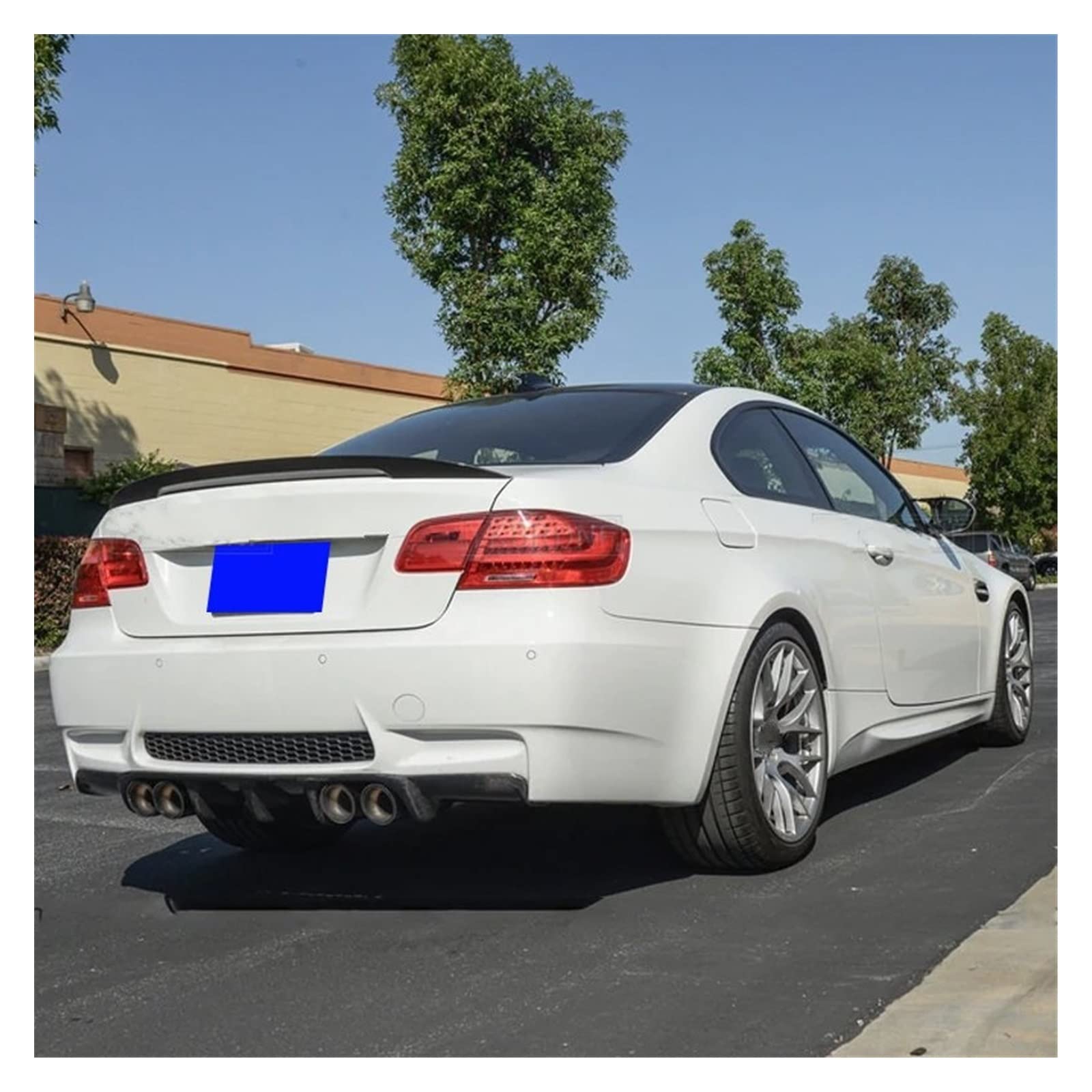 Alerón Trasero Estilo P Para BMW E92 E93 Coupe Y M3 (2005-2012), De ABS, Sin Pintar