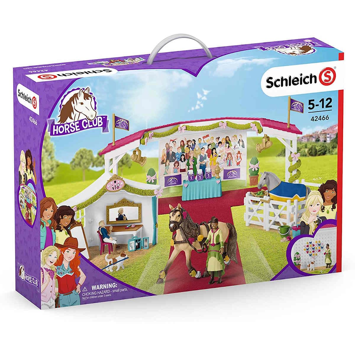 SCHLEICH Horse Club Spielset - Große Pferdeshow , Spielzeug ab 5 Jahren