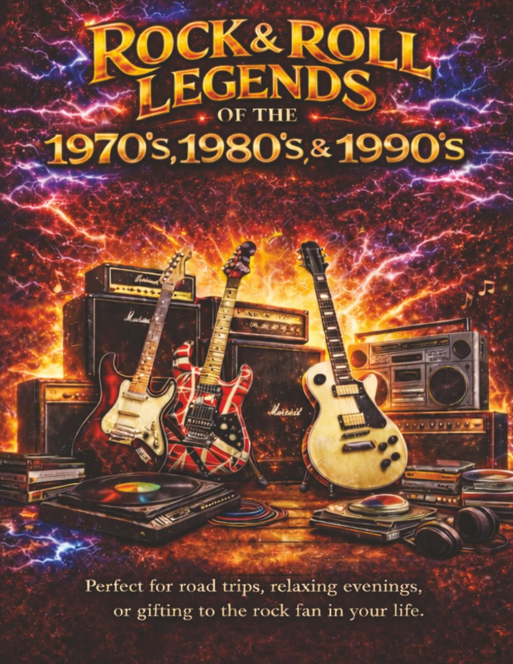 LEGENDS OF ROCK & ROLL Word Search Puzzle Book (Rock and Roll Legends of the 1970s, 1980s and 1990s Word Search Puzzle Book for Adults and Seniors)