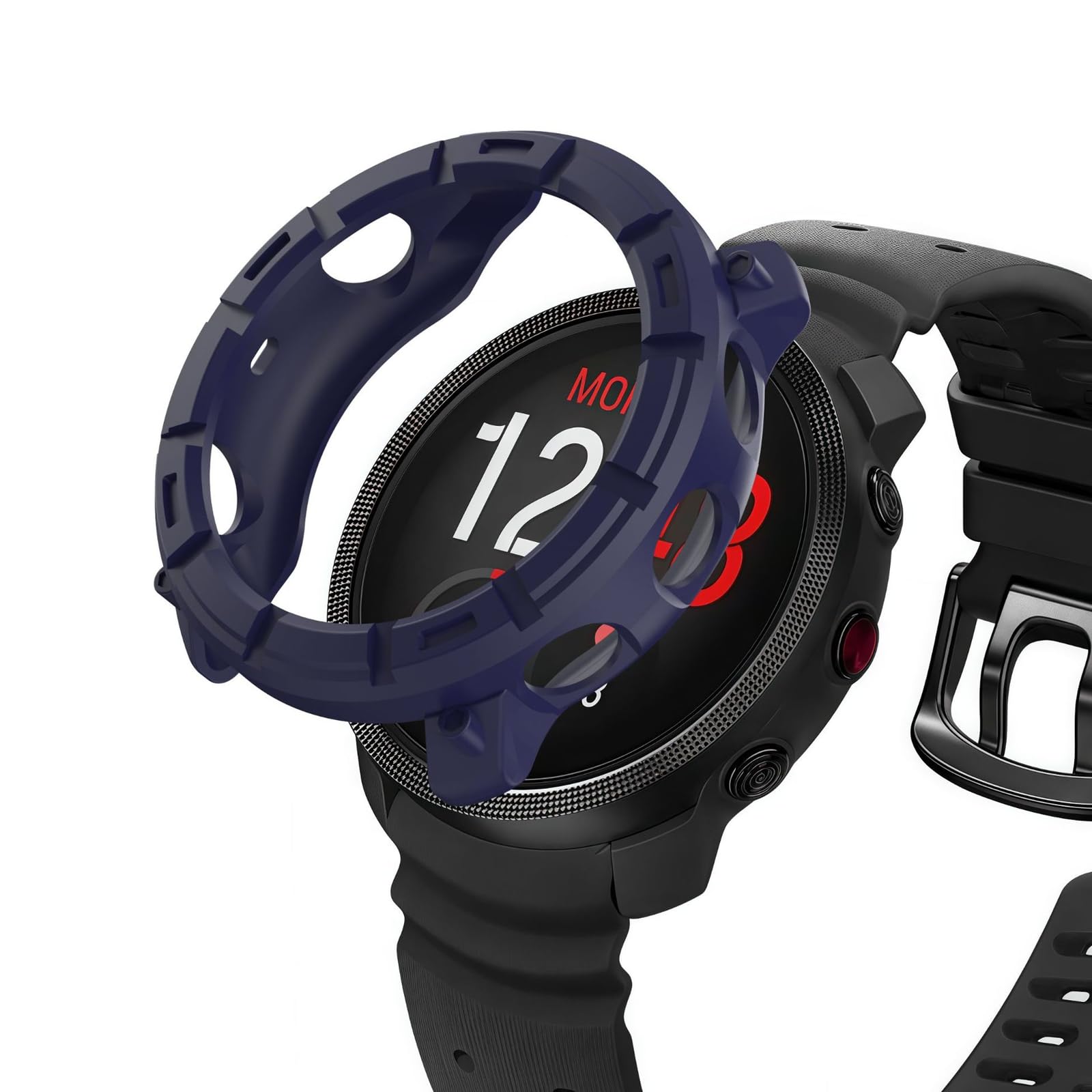 Compatible with Polar Vantage M3 Protective Case Cover, Smartwatch Protective Case Cover Shell Soft and Durable Watch Accessories，Premium Soft TPU