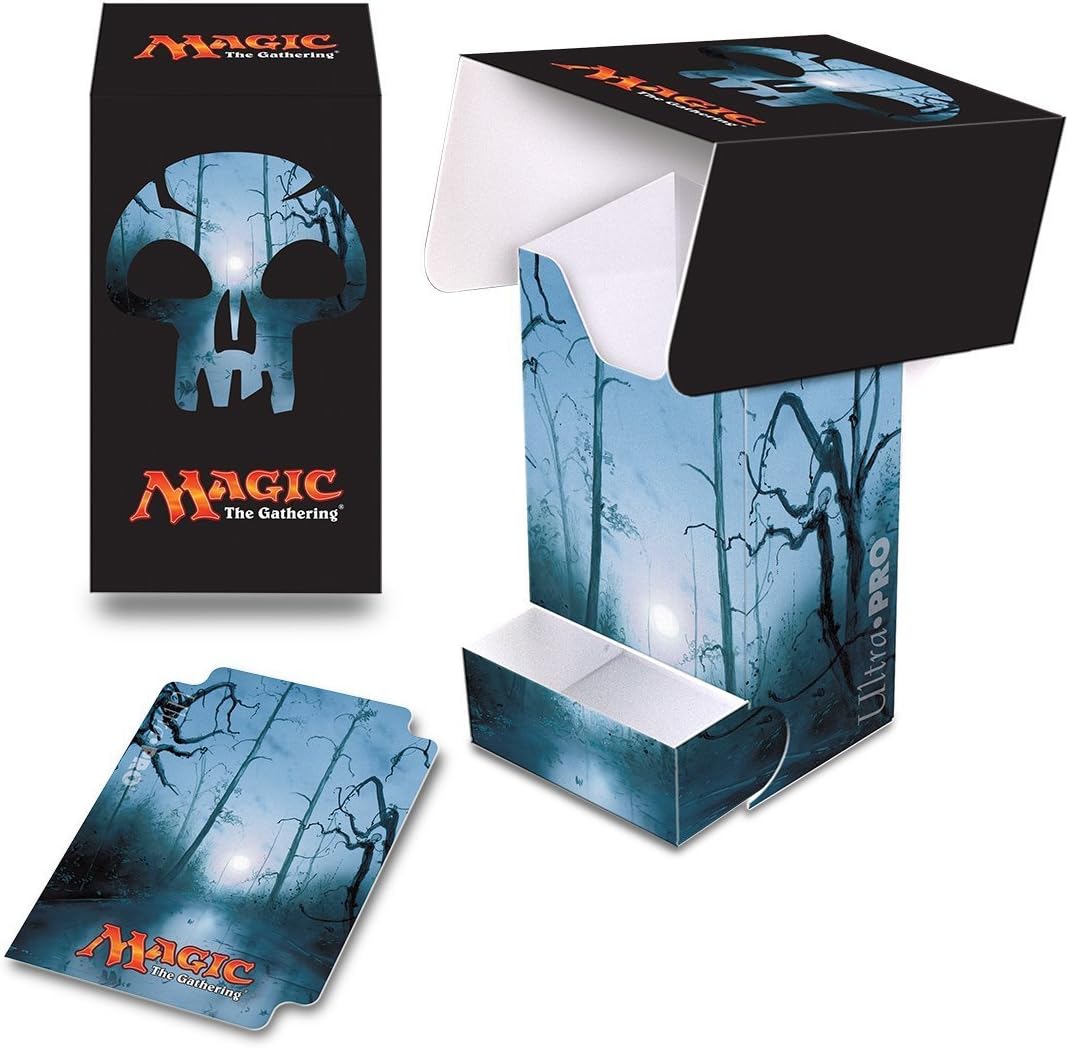 Ultra PRO Magic: The Gathering Mana 5 "Swamp Full-View Deck Box w/Dice Tray