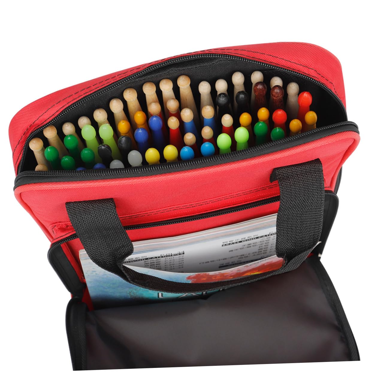 VANZACK Borsa Per Bacchette Custodia Per Bacchette Accessorio Per Batteria Capacità Leggero e Facile Da Trasportare