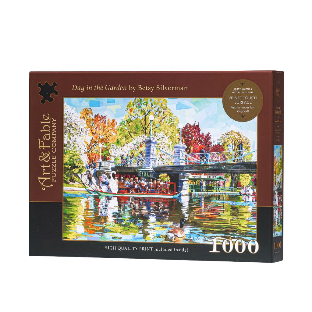 F.A. Betteridge「スワンズ」ヴィンテージ 絵画　観賞　アート Amazon.com: Art & Fable, Day in The Garden by Betsy Silverman