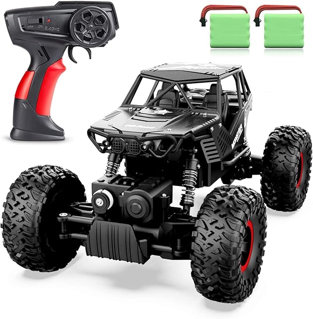 ANTAPRCIS Remote Control Cars 1:14 - RC Crawler Car Toy Gift for Boys Girls Kids Age 6-12 and Adults, 4WD Off-Road All Terrains Monster Truck Vehicle Toys