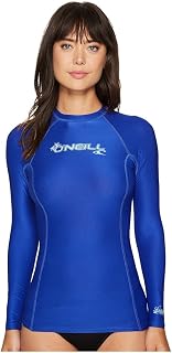 O'Neill Women's Basic Skins UPF 50+ Long Sleeve Rash Guard Price In India