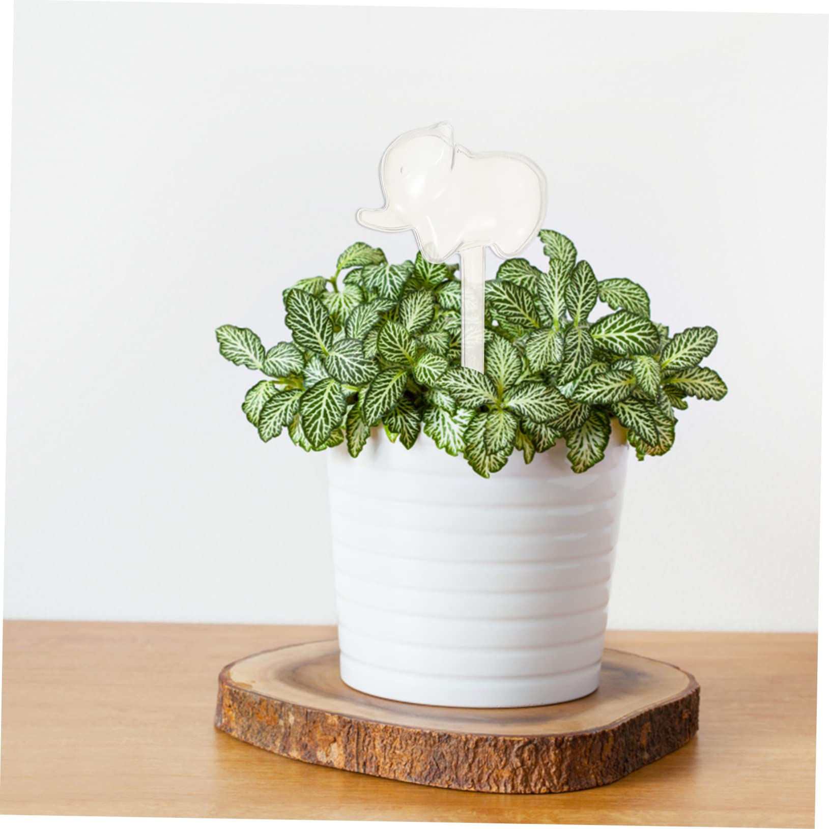 BCOATH 3Pcs Elephant Shaped Plastic Automatic Watering Device for Potted Plants Easy to Use Watering Globes for Home Gardening Garden Patio and Lawn Irrigation