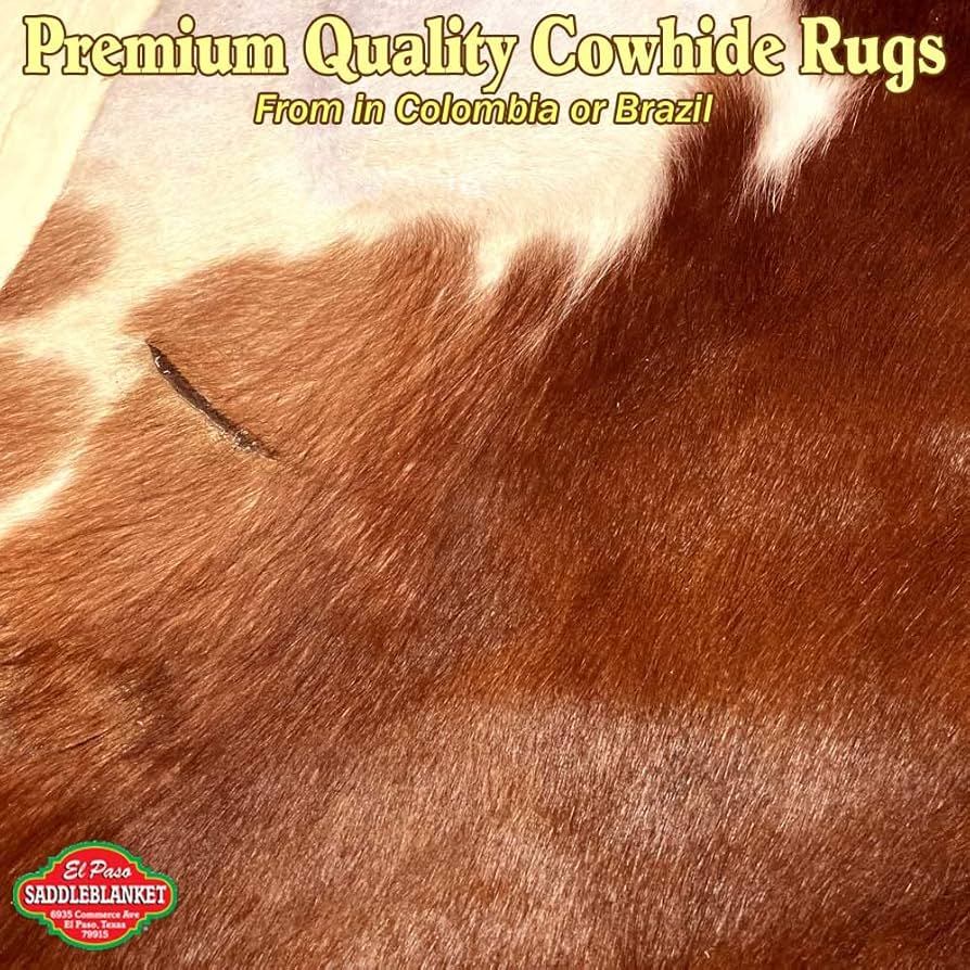 Amazon | 特大 コロンビア産 本革 天然皮革 カウラグ カウハイドラグ