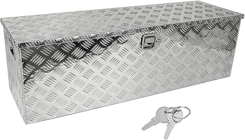 48 pulgadas de largo x 15 pulgadas de ancho x 15 pulgadas de alto, caja de herramientas para caja de almacenamiento de remolque, cerradura de 48 pulgadas de largo x 15 pulgadas de ancho x 15 pulgadas de alto, caja de herramientas para caja de almacenamiento de remolque, cerradura de