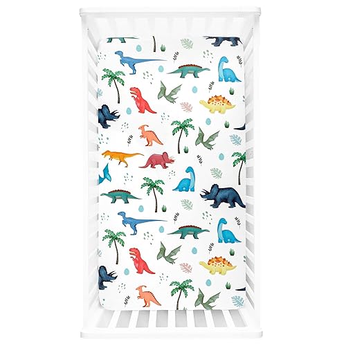 Sábanas de cuna para niñas y niños, sábanas bajeras de algodón para cuna, para bebés y niños pequeños, sábanas universales para colchón de cuna