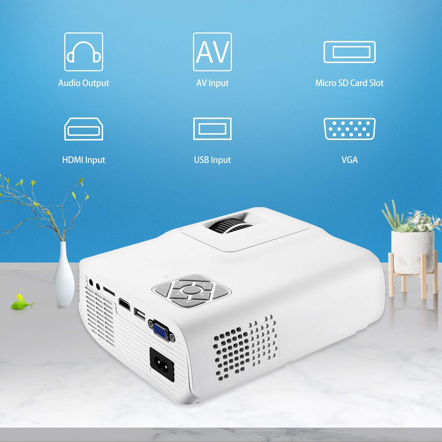 Discount 80% Iolieo Mini Projector, 2022 Upgraded Portable Video-Projector,Full HD 1080P and 240'' Supported,100000Hours Multimedia Home Theater Movie Projector,Compatible with HDMI,USB,VGA,AV,Laptop,Smartphone Limited Iolieo Mini Projector, 2022 Upgraded Portable Video-Projector,Full HD 1080P and 240'' Supported,100000Hours Multimedia Home Theater Movie Projector,Compatible with HDMI,USB,VGA,AV,Laptop,Smartphone