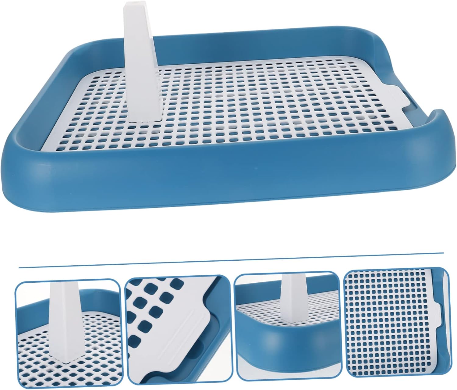 Pet Toilet Train Potty Design Indoor Dog Potty Station for Puppies and Small to Dogs Non Slip Plastic Tray for Easy Cleaning and Toilet Habit Training Safe and Comfortable Use