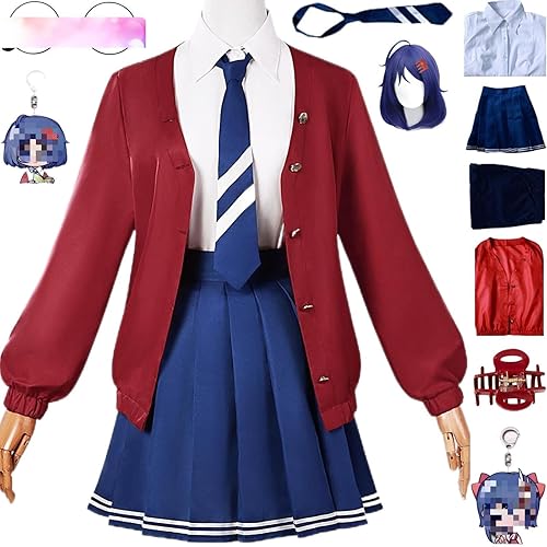 Game MiSide Cosplay Costume Skirt Shirt Uniform Suit MiSide Skirt Mita Cosplay Costume Halloween Party - Costumes - X-Small