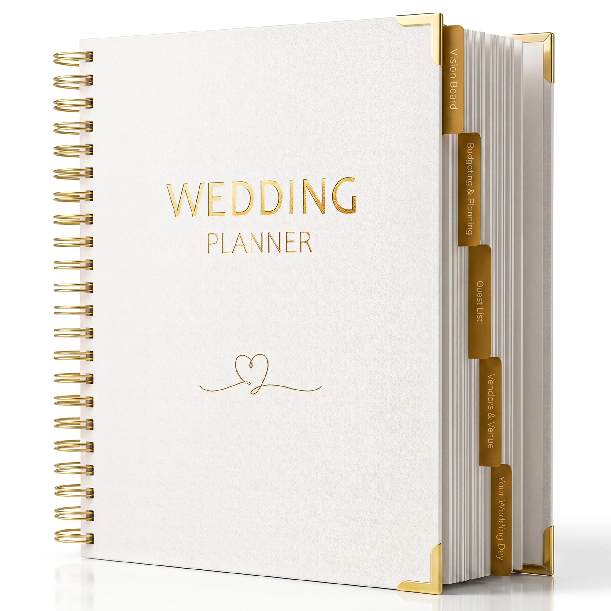 Wedding Planner libro e organizer (crema)