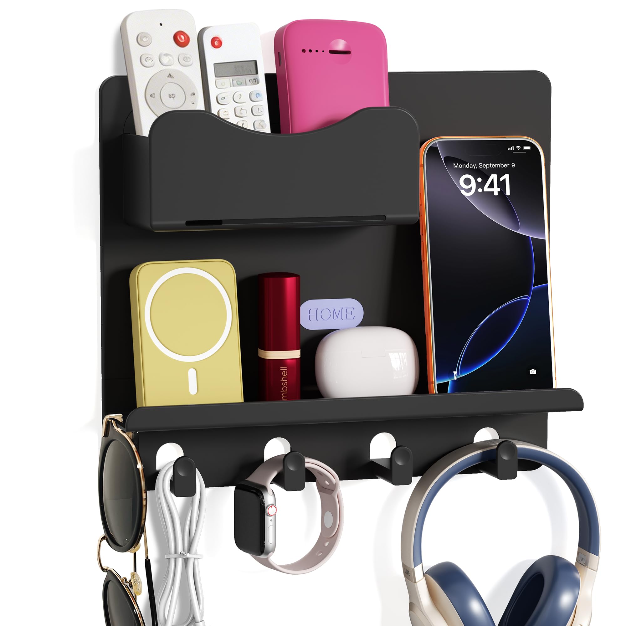 Floating Shelves for Bedside Shelf Accessories Organizer, Wall Mount Self Stick On, Cute Room Decor Aesthetic, Girls Room Decor, Cool Stuff for