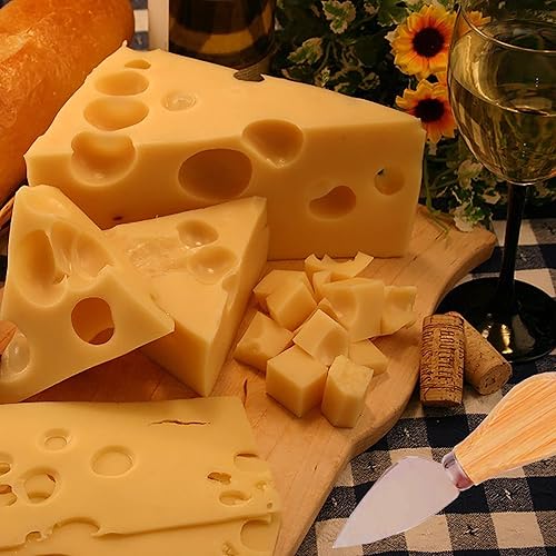 Miniatura 7 de Juego de 4 cuchillos de queso con mango de madera de bambú, juego de mini cuchillos de queso de acero inoxidable para tabla de charcutería, cuchillo