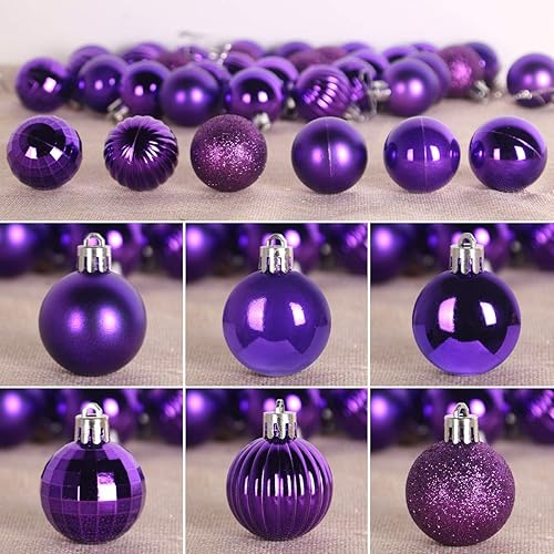 Vista 104 de GameXcel 18 Esferas Navideñas para Árbol de Navidad - Decoraciones de Árbol de Navidad Irrompibles Bola Colgante Mediana Azul Cielo 2.5 pulgadas x