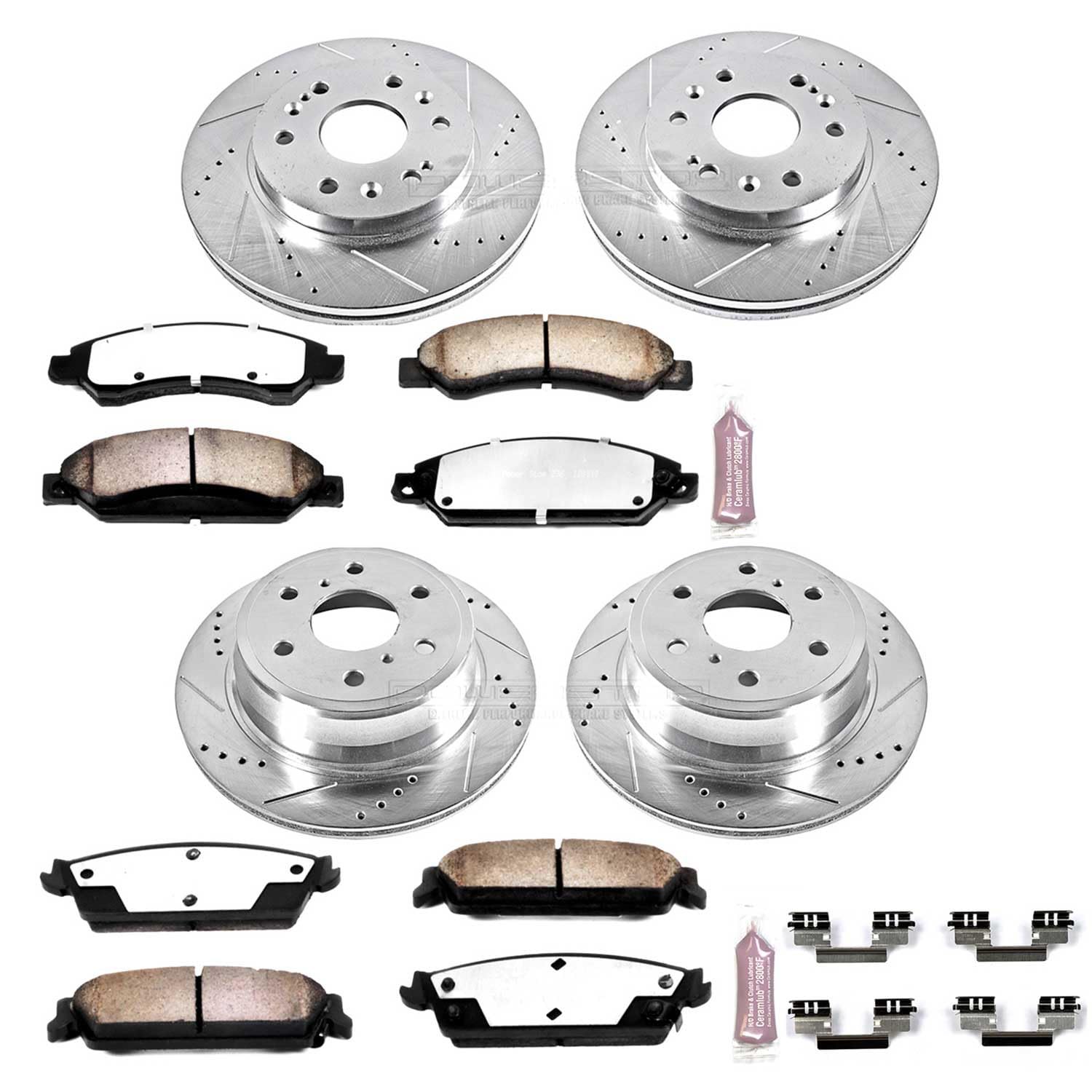 Amazon.co.jp: Power Stop K2068-36 Z36 トラック&牽引フロントとリア