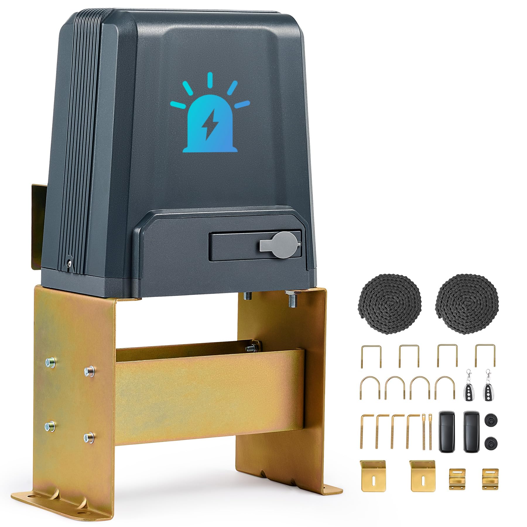 Buy COZ CA3301 Upgraded 3300lb Gate Opener with Alarm System