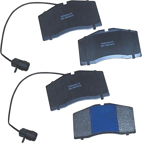 Miniatura 10 de Bendix SBM8 - Juego de pastillas de freno prémium para modelos seleccionados Buick Special 1966-1961, Chevrolet Camaro, Corvette, Oldsmobile F85,