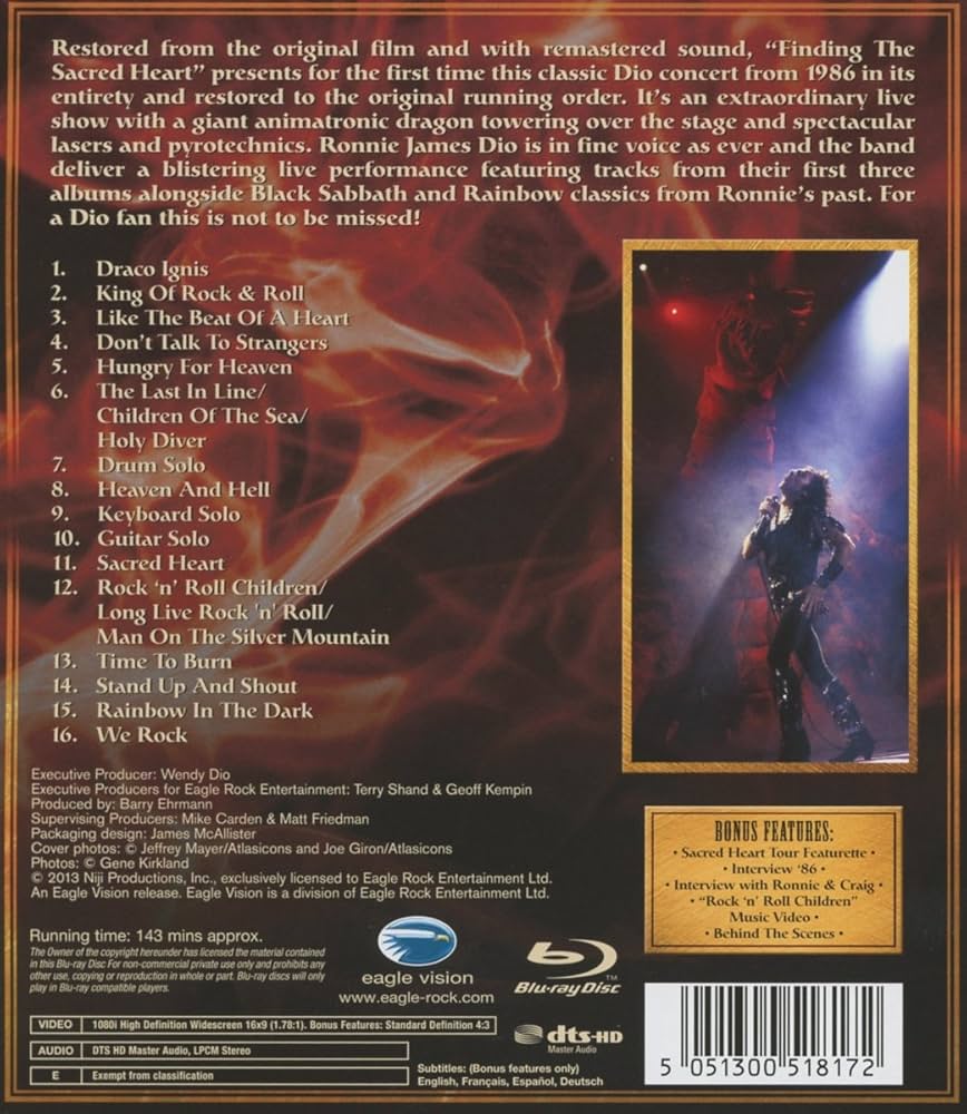 Amazon.com: Finding The Sacred Heart - Live In Philly 1986
