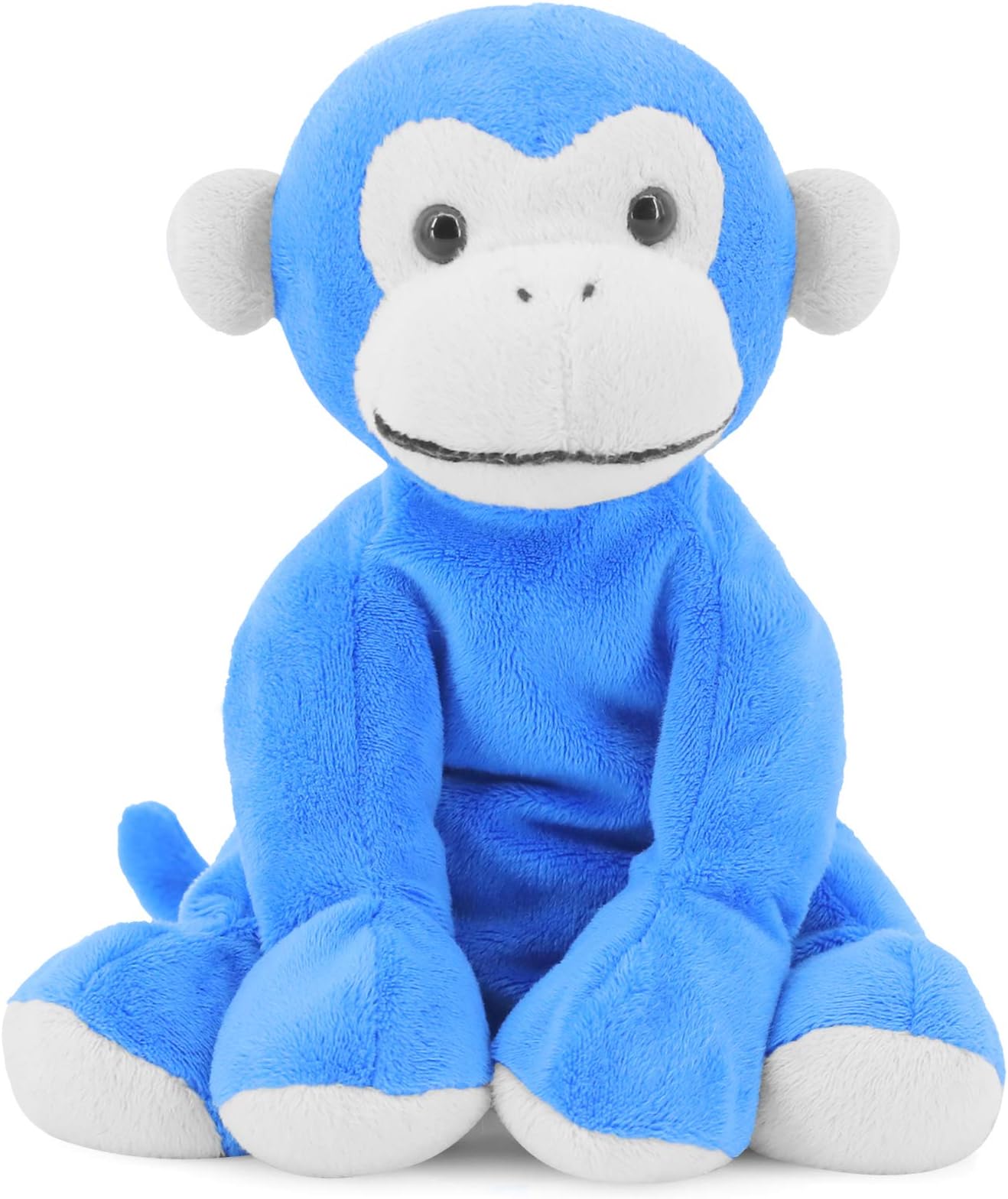 - WEIGEDU Ape Monkey Stuffed Animal Plush Toys, Soft Cute Blue Monkey Toy for Toddlers & Kids, 7.9"