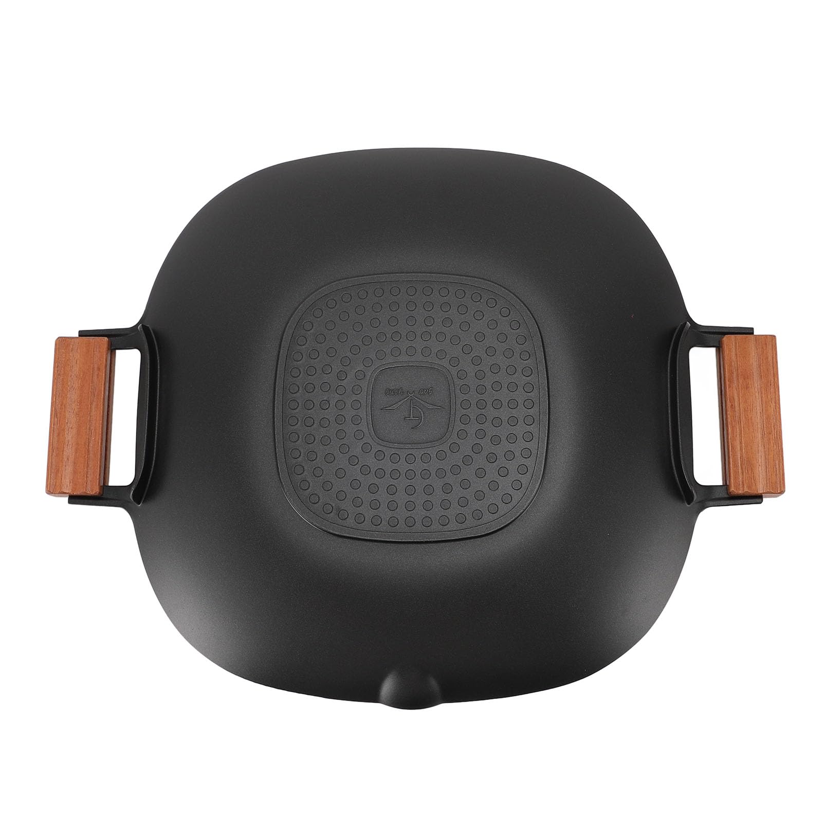 SEAFRONT Alloy BBQ Griglia Padella, 15.2x12.6in Fondo Piatto