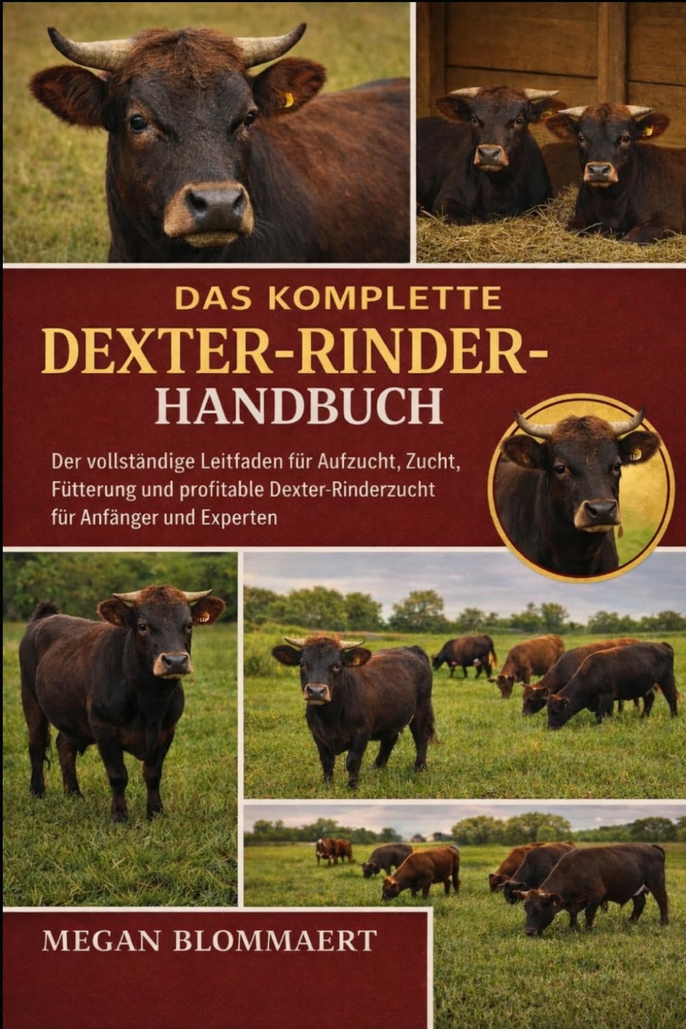 DAS KOMPLETTE DEXTER-RINDELHANDBUCH: Der vollständige Leitfaden für Aufzucht, Zucht, Fütterung und profitable Dexter-Rinderzucht für Anfänger und Experten