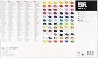 Vista 13 de Liquitex BASICS juego de 72 tubos de pintura acrílica, 22ml (0.74 onzas)
