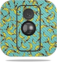 Vista 37 de MightySkins - Skin de fibra de carbono para cámara Blink XT para exteriores, chips dorados, acabado de fibra de carbono texturizado, protector