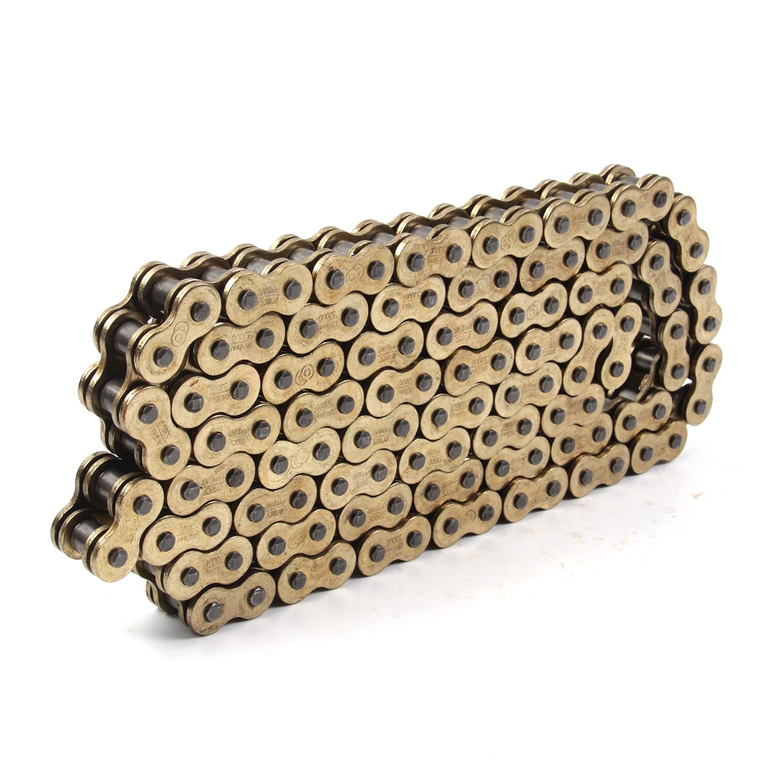 Arashi 530 O-Ring Drive Chain 120 Links with Connecting Master Link for Honda CB450SC Nighthawk 1982-1986, CM450A 1982-1983, CM450C 1982, CM450E 1982-1983, Motorcycle Accessories Parts Gold
