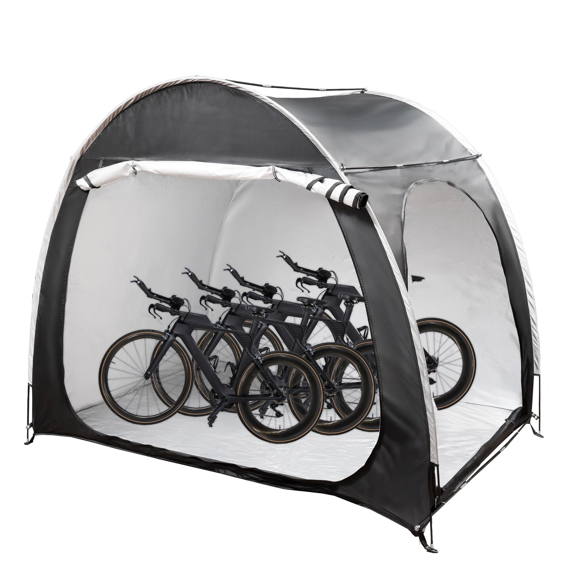 Amazon.co.jp: サイクルハウス 3台用 屋外 4台用 【幅80cm or 幅150cm 