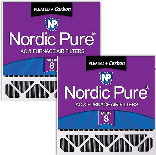 Miniatura 24 de Nordic Pure Honeywell FC100A1011 - Reemplazo de filtro plisado de aire para calentador de aire acondicionado