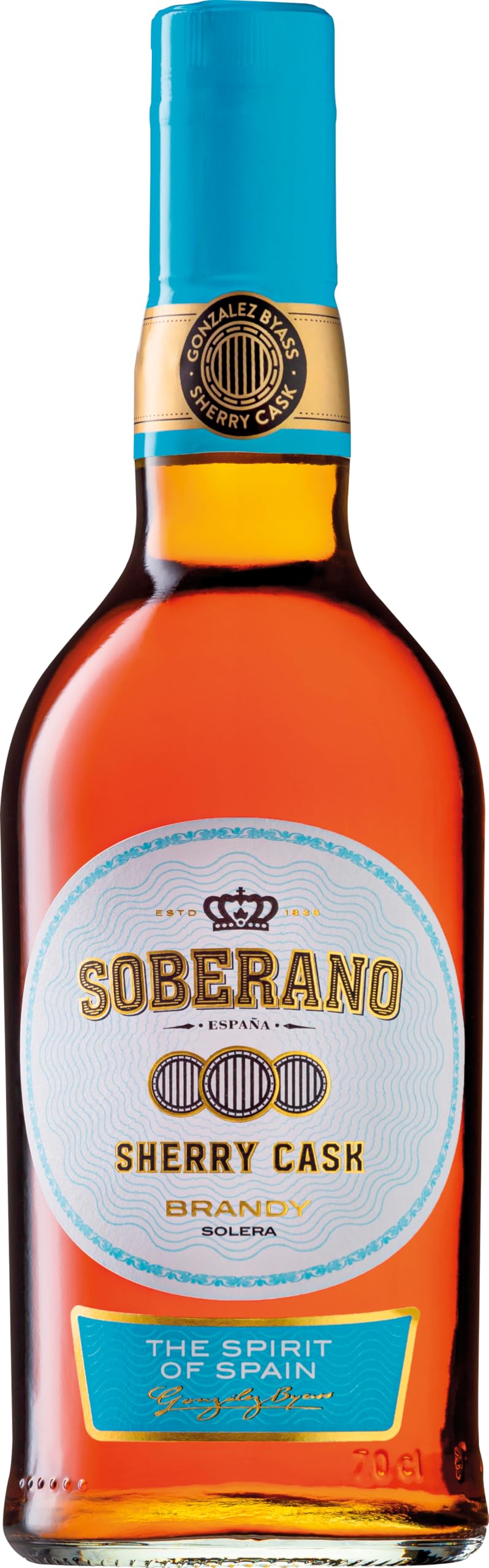 Soberano 5 Year Old Brandy, 70 cl