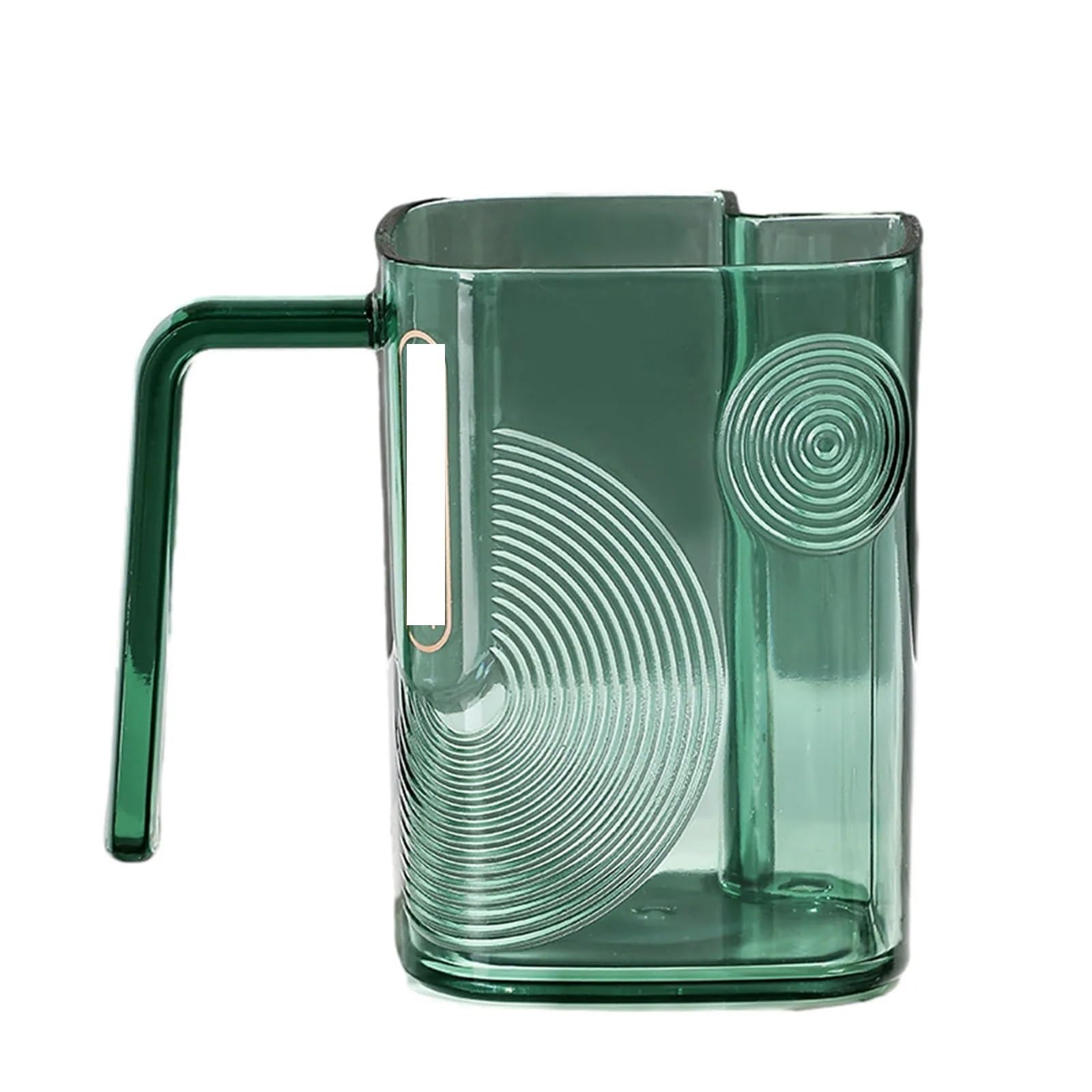 Portaspazzolino 3 pezzi 2 in 1 portabicchieri for spazzolino da bagno tazza for collutorio viaggio for denti di grande capacità a doppio uso for dentifricio portatile(Green)