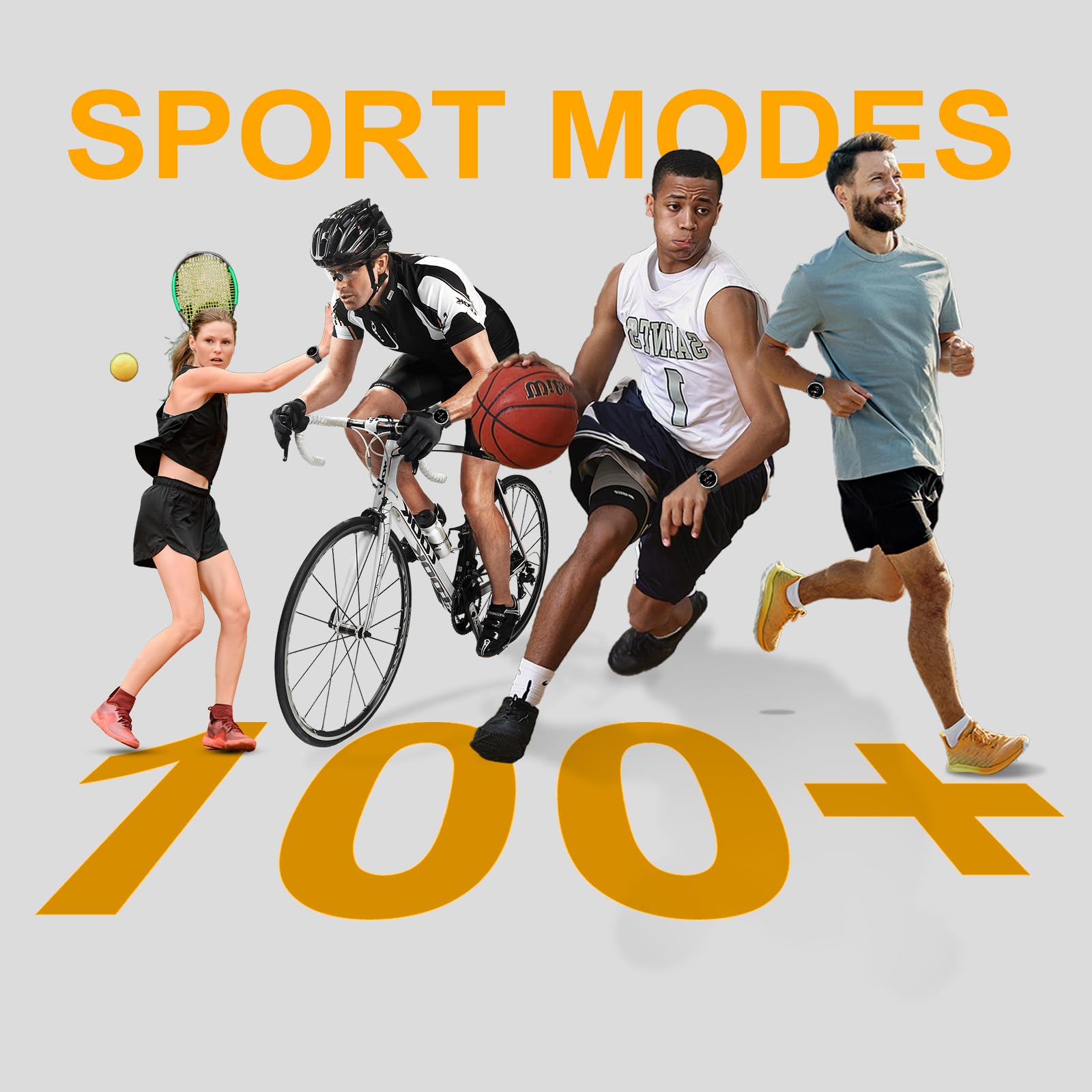 Fempoin Smartwatch, 1.43" HD AMOLED Orologio Smartwatch Uomo Donna con Chiamate e Whatsapp, Orologio Digitale con 100+ Sport, Sonno/Cardiofrequenzimetro, IP68 Impermeabile Smart Watch per Android iOS