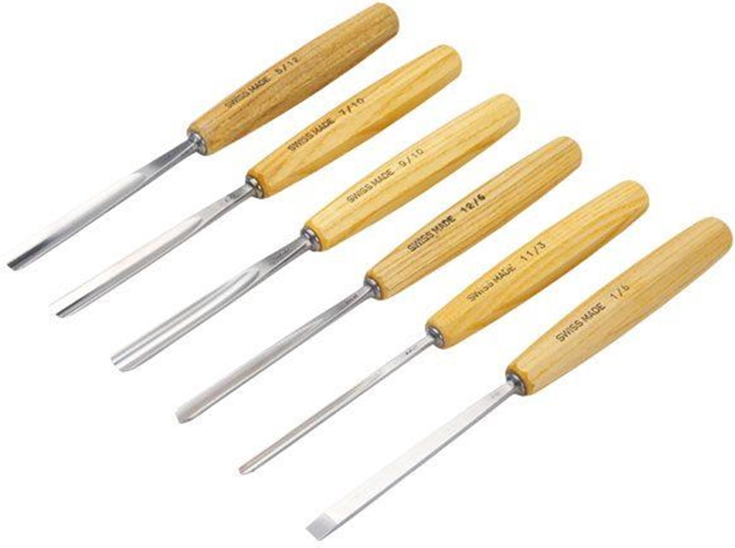 PFEIL "Swiss Made" Carving Tools, PFEIL Professional, Set of 6 Tools
