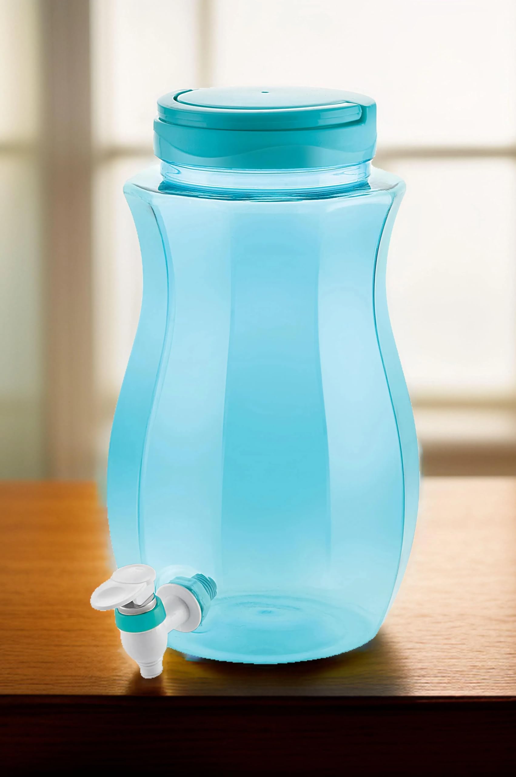 MOLTRES - Matka Plastic Drinks Water for Bottom Dispenser 5000ml with Handle (Green) (B0CQPDJSGJ) Amazon Price History, Amazon Price Tracker