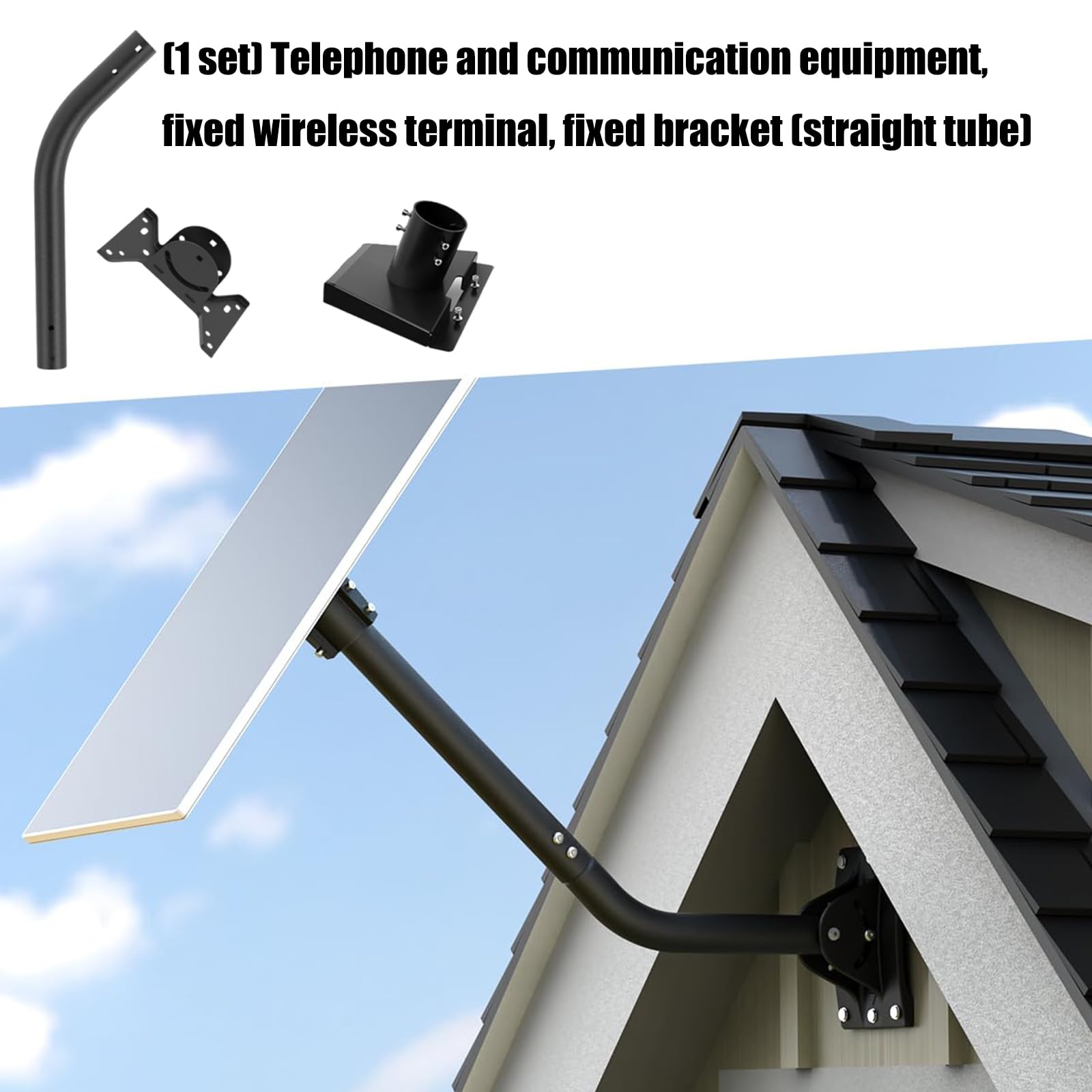 De en métal Rotatif à 360 degrés pour antennes Satellite avec Option d ' Installation Plafond Adaptateur de en métal