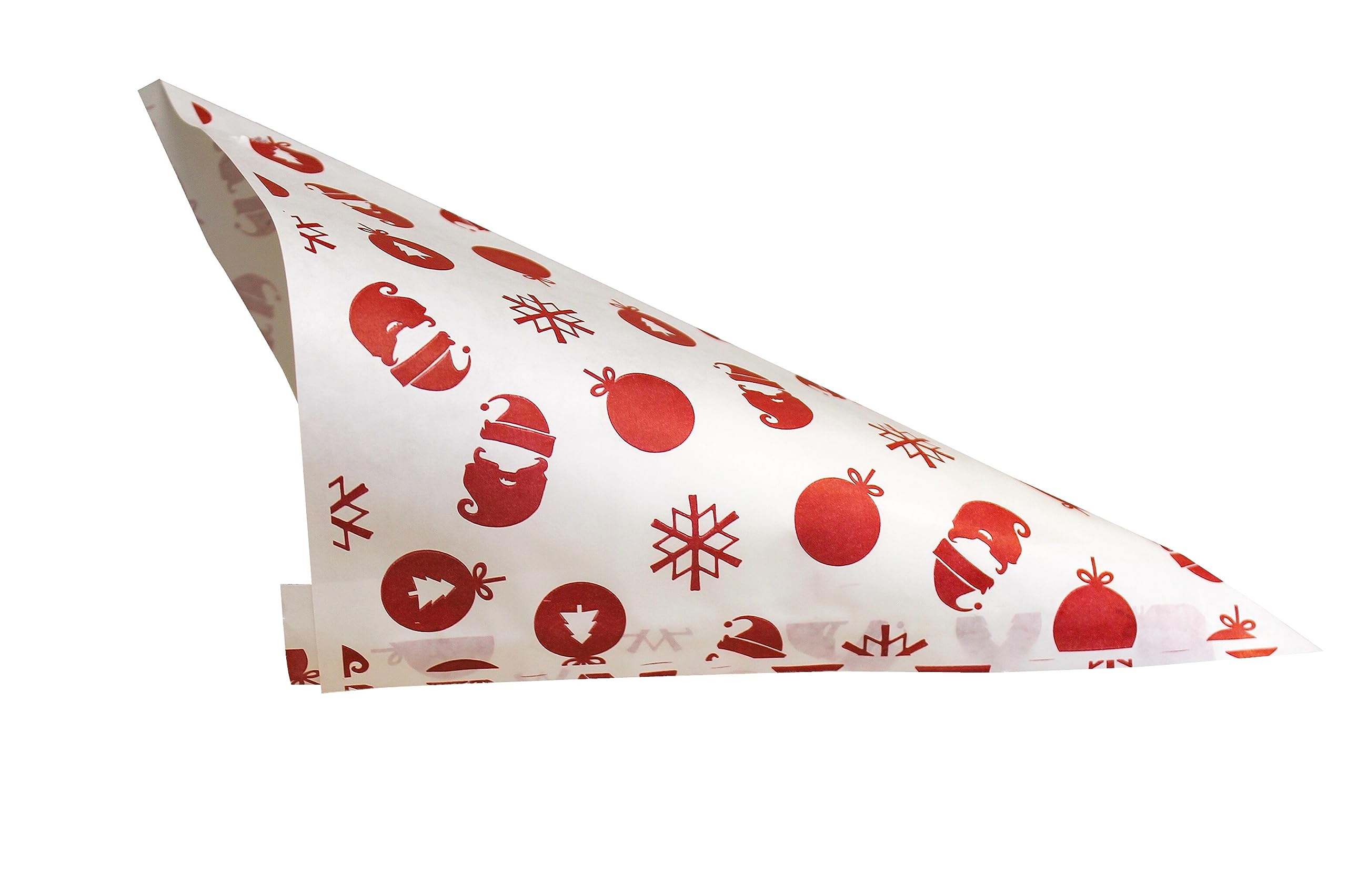 Torebki z papieru z motywem "WICHTEL RED" Długość ok. 19 cm na ok. 125 g Zawartość (1000 sztuk)