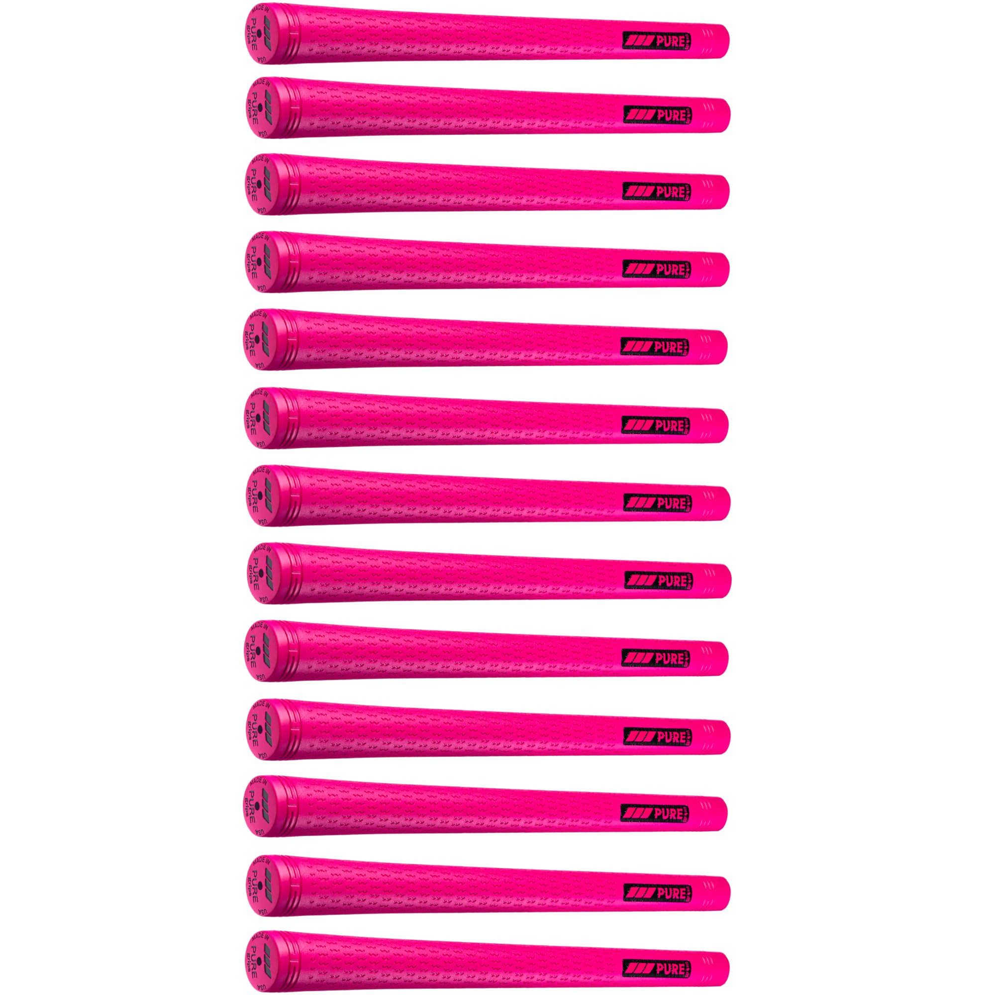 Amazon | Pure Pro ミッドサイズ ネオンピンク ゴルフグリップ13個
