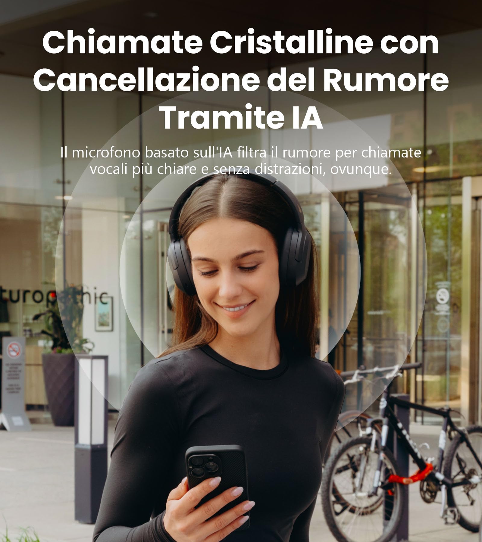 Edifier W820NB Plus Gen 2 Cuffie Wireless Over-Ear con Cancellazione del Rumore, -49 dB ANC, LDAC Hi-Res Audio, Playtime 88 Ore, Suono Spaziale, Chiamate Chiare con IA, Bluetooth 6.1 - Grigio Scuro