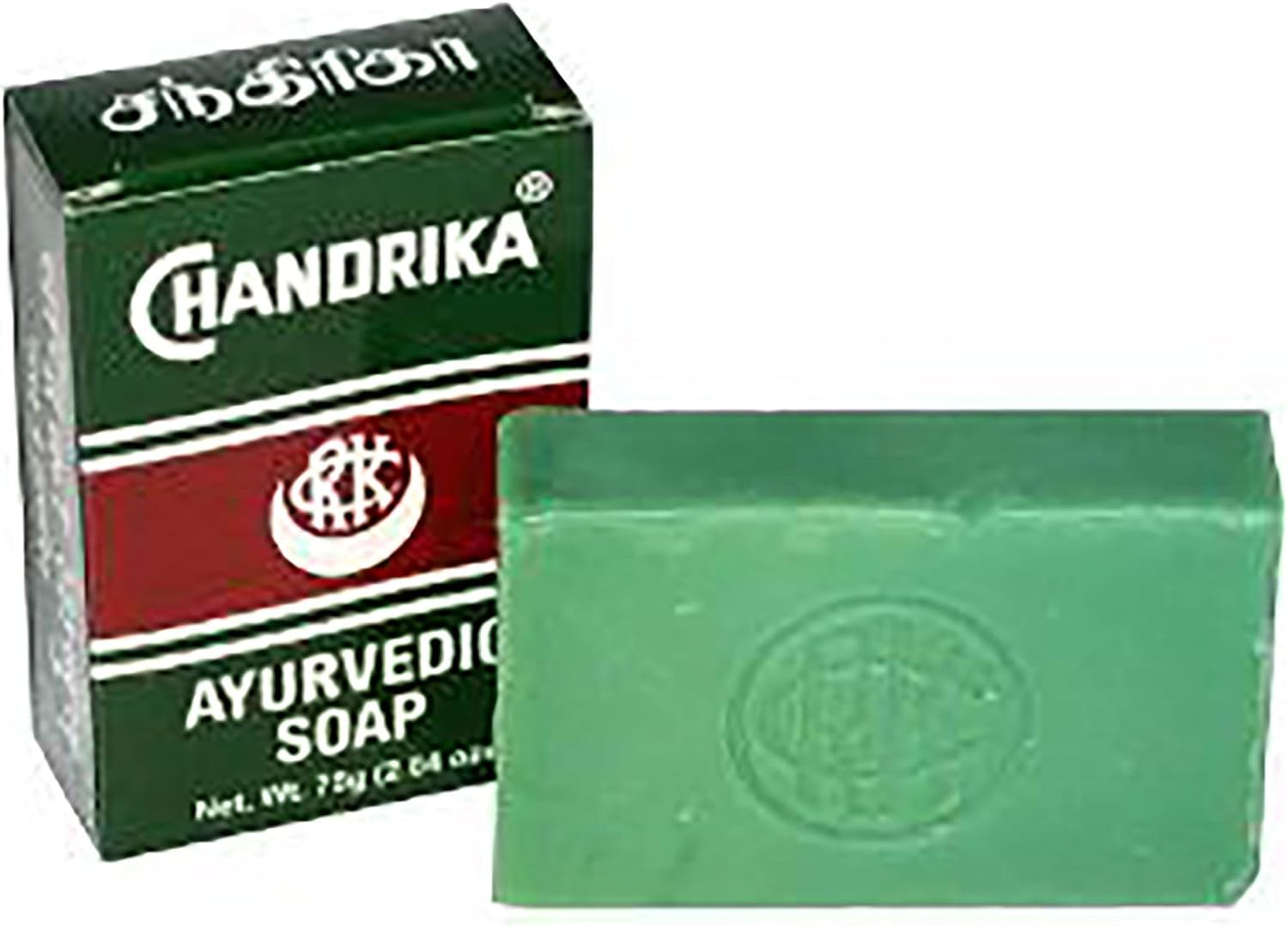 Chandrika Soap Ayurvedic Herbal And Vegetable Oil Soap 2.64 Oz Case