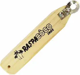 Rapa Raspa Ralador De Côco Inox Manual De Perna - Original
