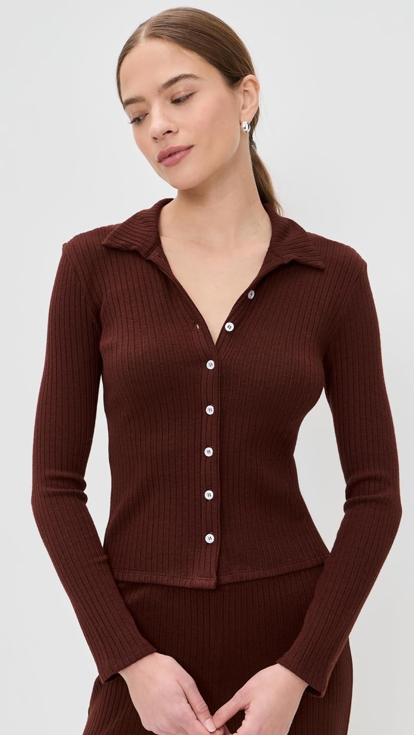 LE BOP Women's Mia Ribbed Cardigan - Image 2