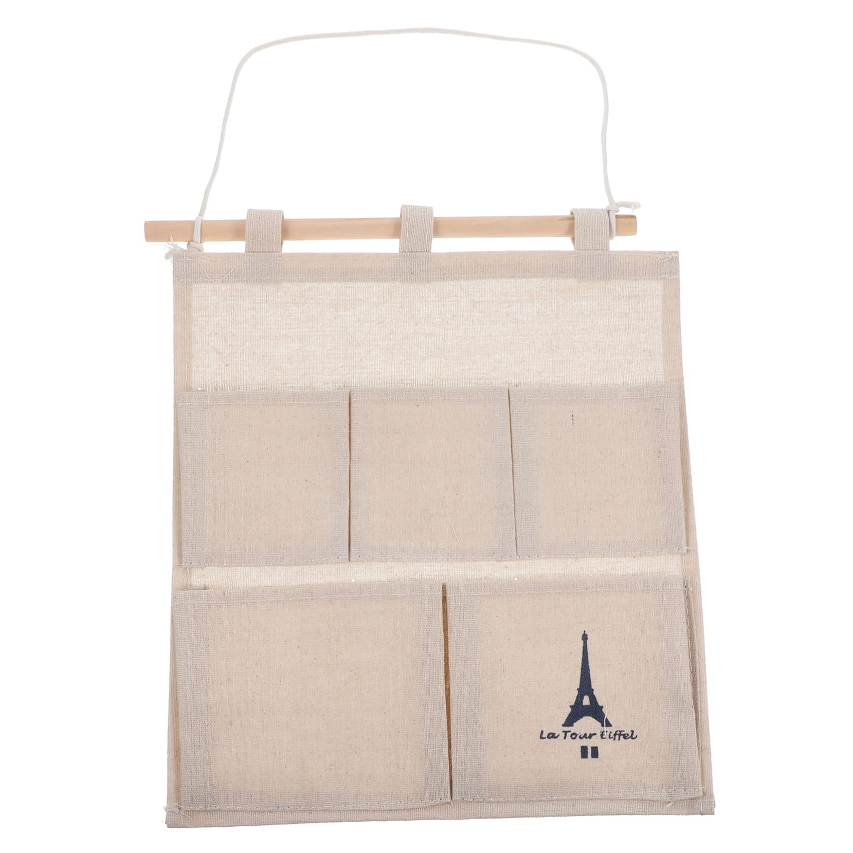 ULTECHNOVO Wall Hanging Storage Bag Multi Pocket Organizer for Home Sundries Easy Installation Reliable Material for Dorm Organization and Household Wall Pocket Use