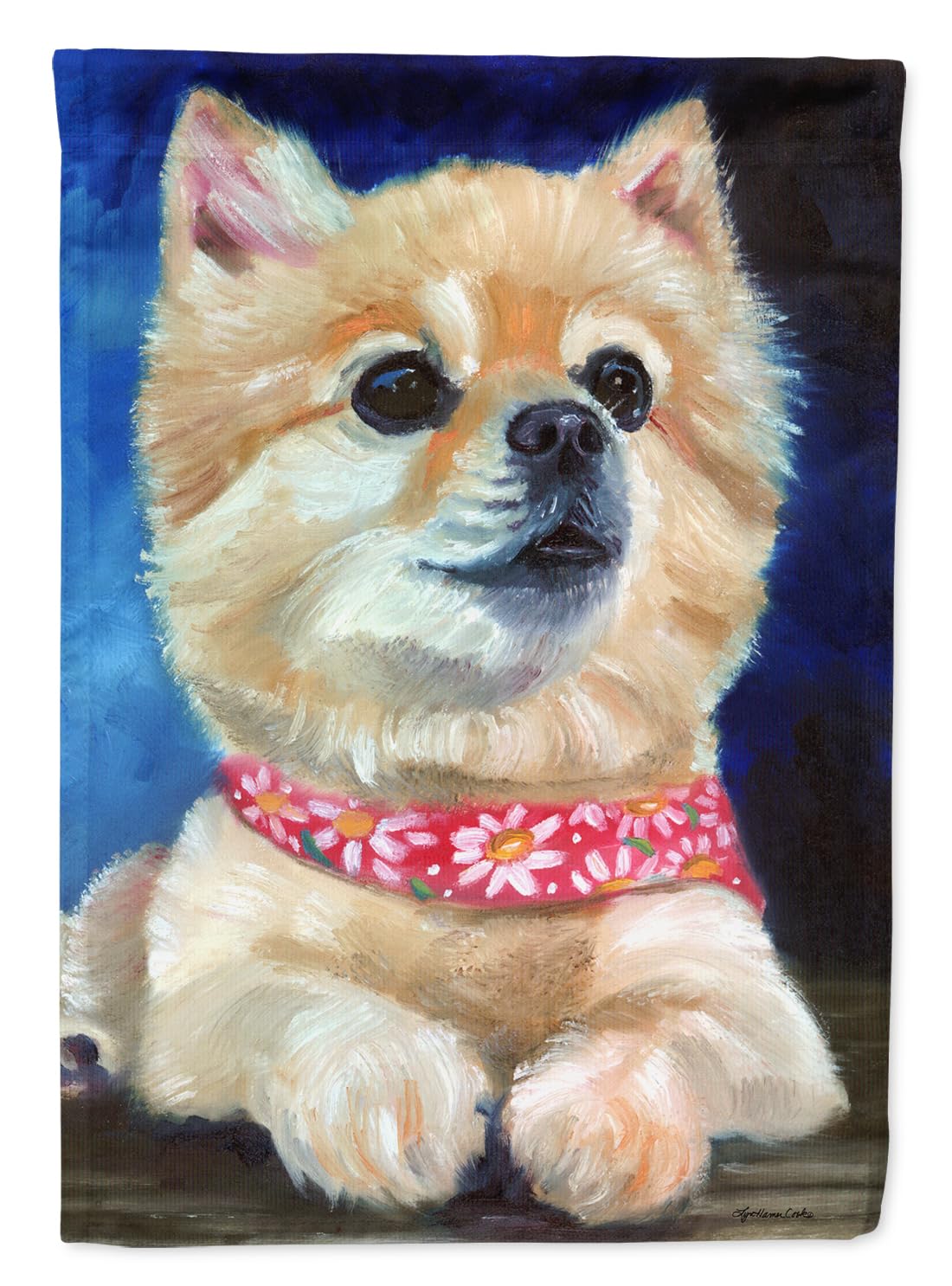 Drapeau de jardin pour chien de race en tissu résistant aux UV Caroline's Treasures