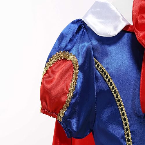 Miniatura 5 de Vestidos de princesa amarillos para niñas, disfraces, capa para niños pequeños, accesorios para fiestas, cumpleaños