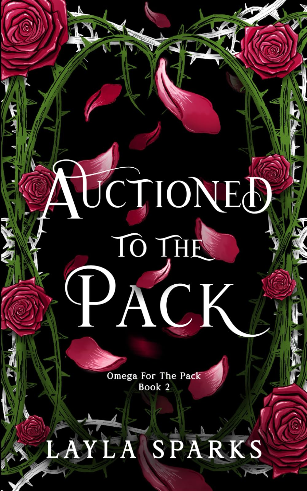 Auctioned to The Pack: Dark Omegaverse Why Choose Romance (Howl's Edge Island: Omega For The Pack)