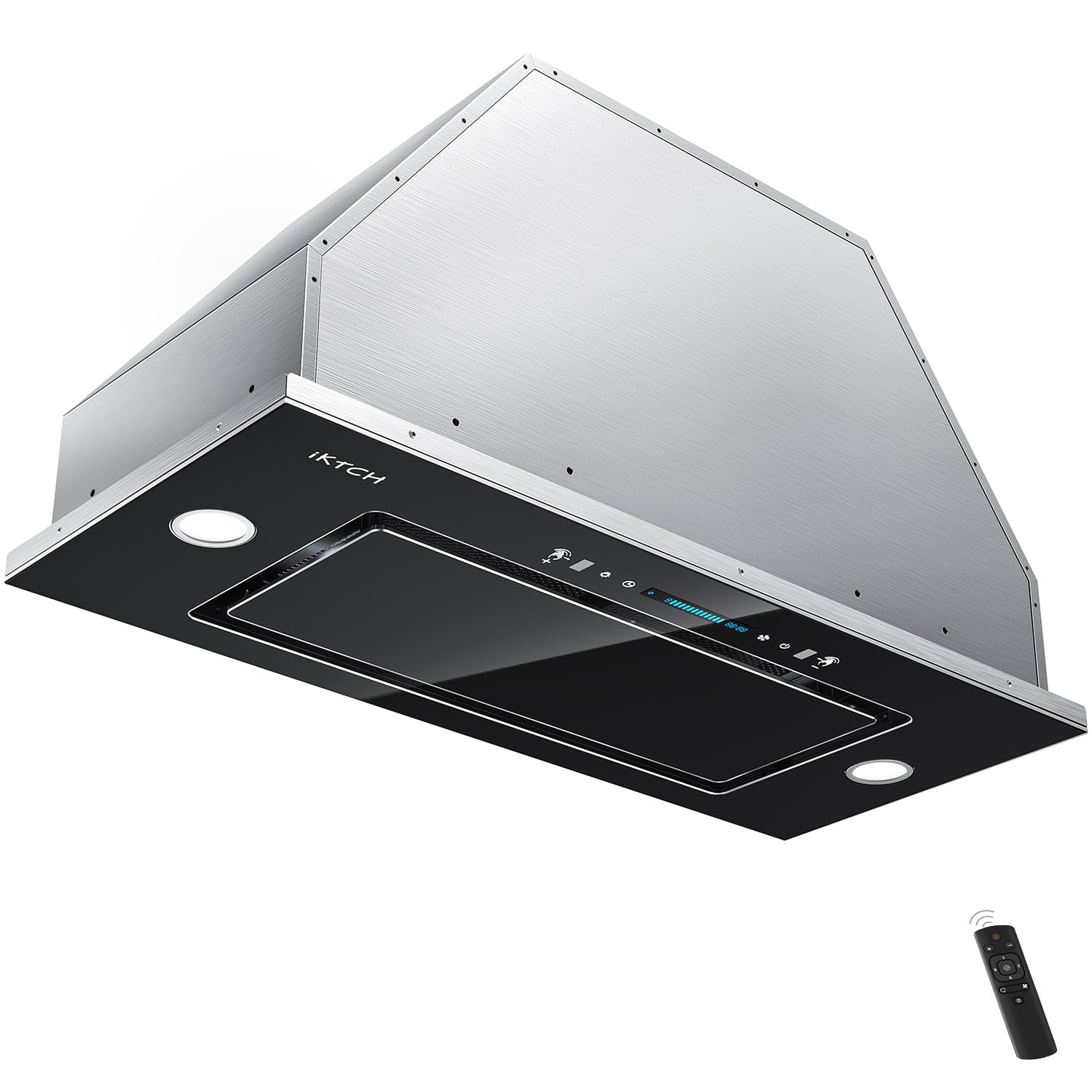 30 Inch Range Hood Insert, 900 CFM Convertible Vent Hood with 4-Speed Fan