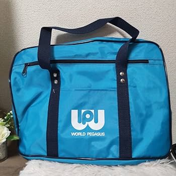 ワールドペガサス 水色 Amazon.co.jp: ワールドペガサス ワッペ スクバ スクールバッグ